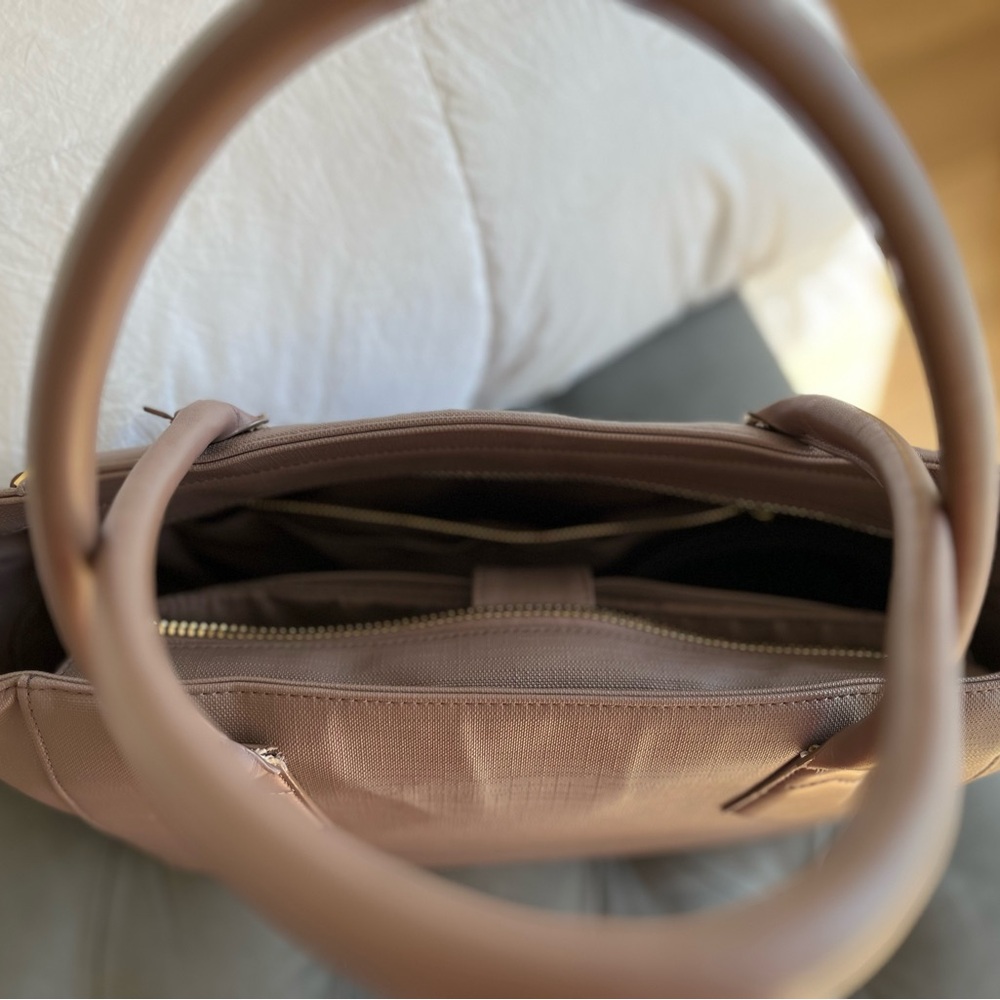 Dagne Dover Classic Tote in Dune - Picture 3 of 5